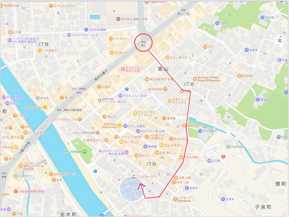 Minshuku Ginmatsu Otel Kanazawa Dış mekan fotoğraf